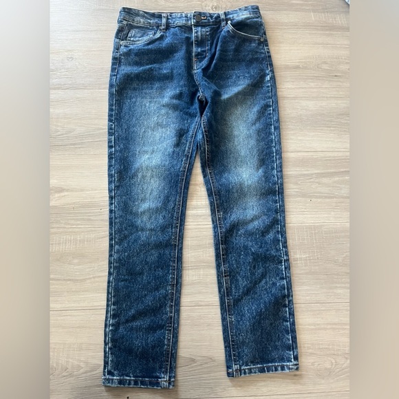 Other - Distressed blue jeans boys size 14